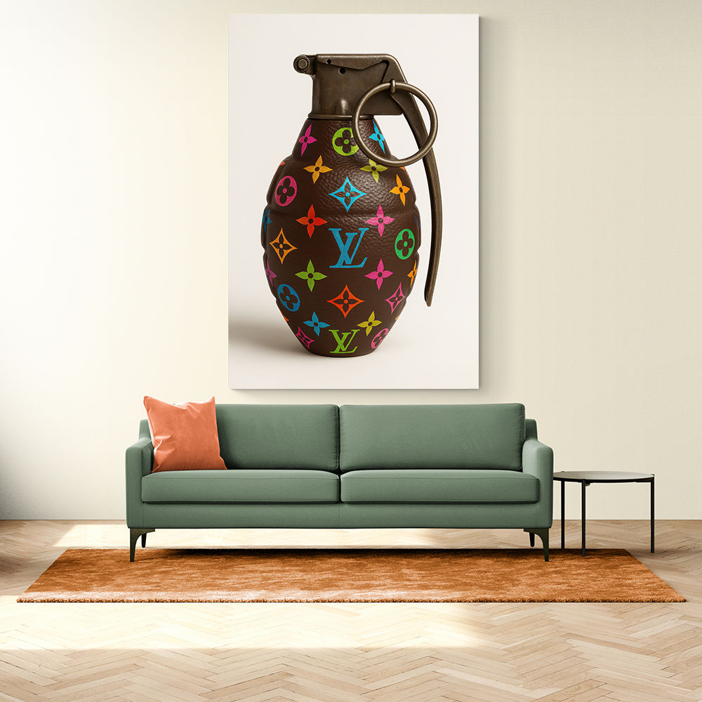 Louis Vuitton Fashion Inspired Grenade 3 Wall Art